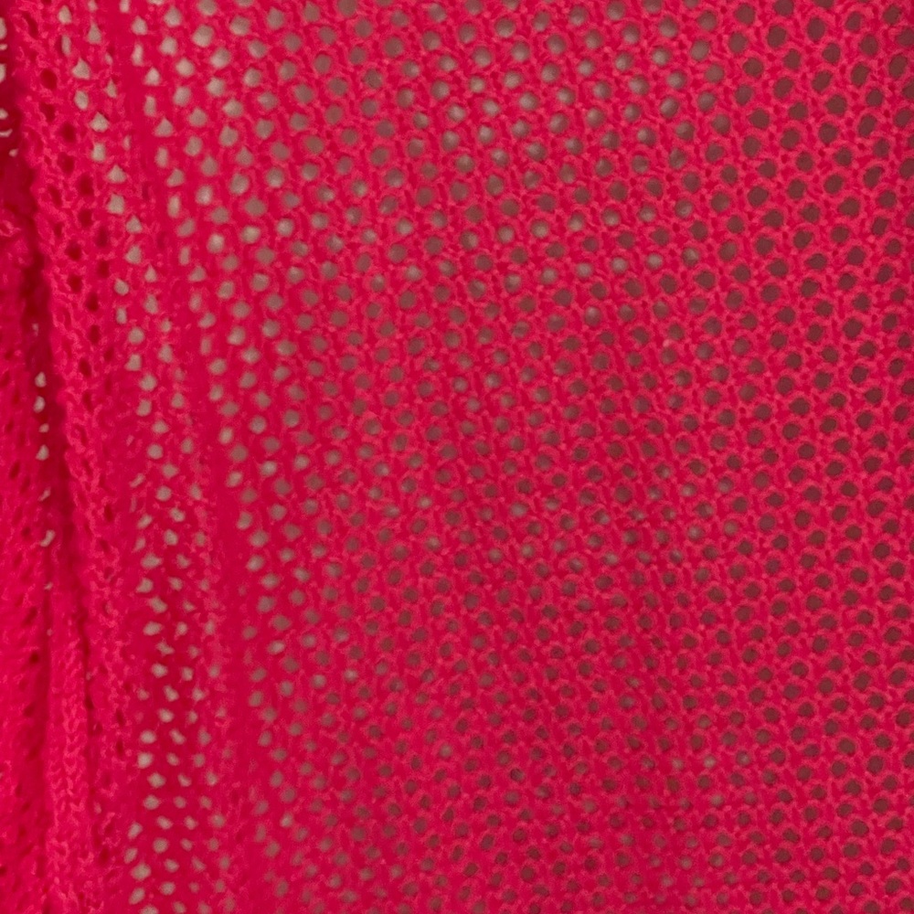 Ruby Rd. Pink Mesh Zip-up Jacket S - Picture 4 of 5